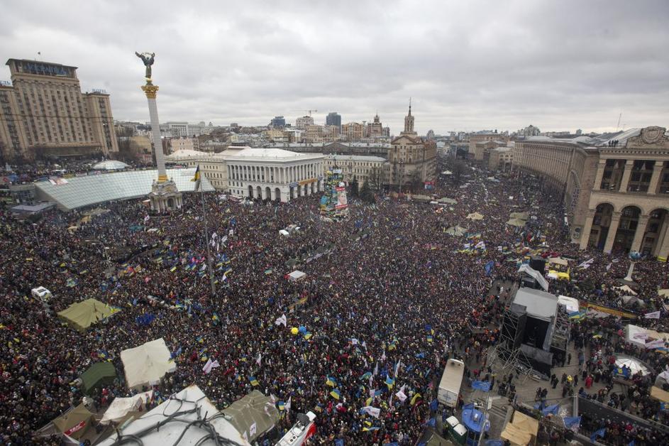 protesti Ukrajina Kijev Majdan Nezaležnosti