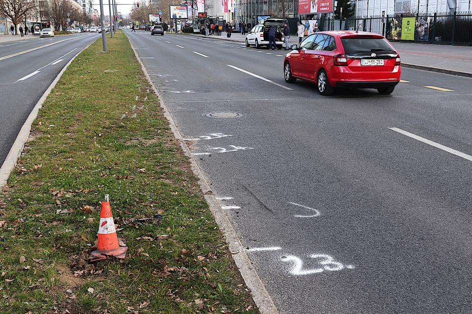 prometna nesreča dunajska