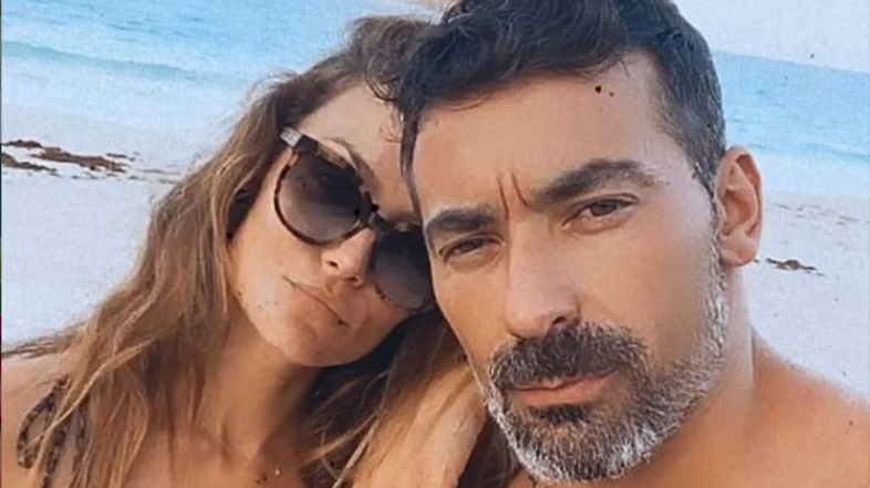 Ezequiel Lavezzi in Natalia Borges