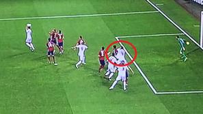 Sergio Ramos, ofsajd