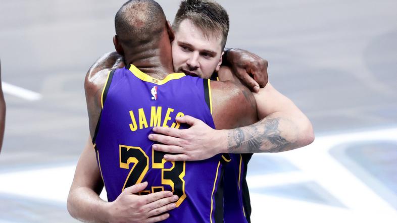 LeBron James in Luka Dončić