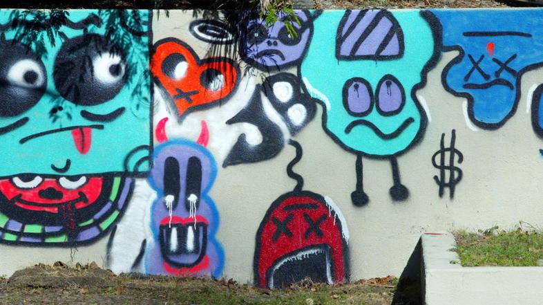 Justin Bieber grafiti