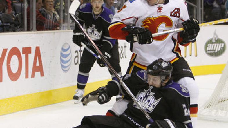 Obramba Calgaryja je bila premočna za Los Angeles.