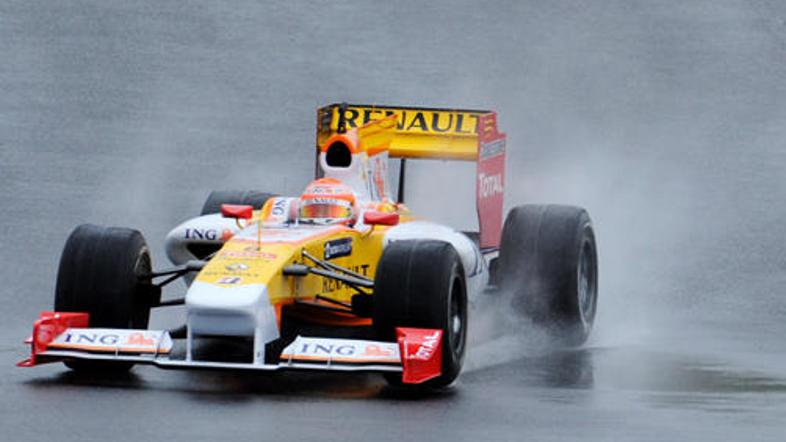 Renault, Williams, McLaren, Toyota in Toro Rosso testirajo v deževnem Portimau.