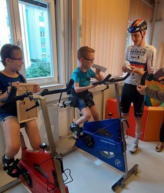 Matej Mohorič, donacija, otroci, Zdravstveni dom Kranj