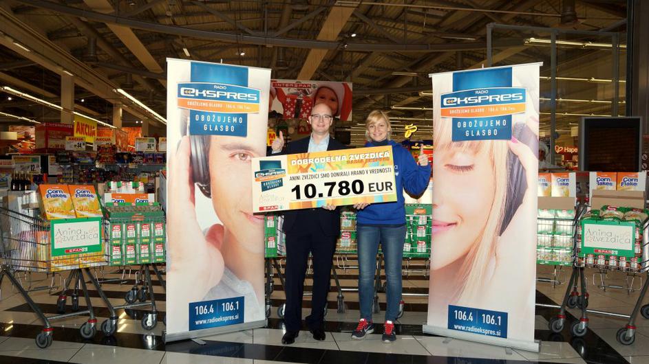 Dobrodelna zvezdica Radia Ekspres