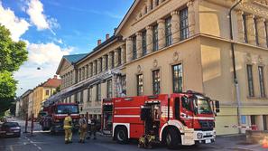 Požar na dvorani Tabor 