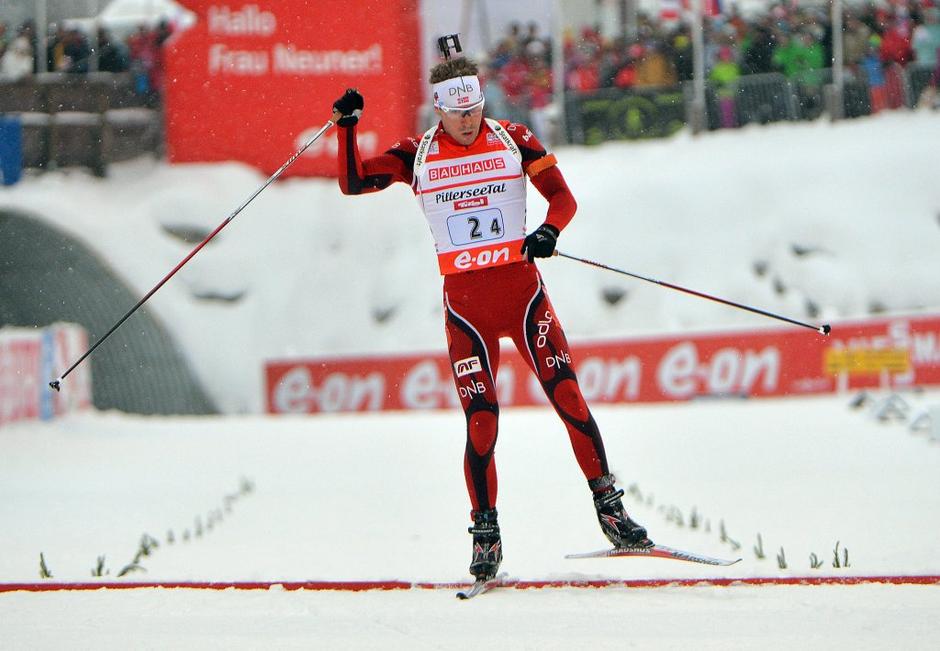 biatlon štafeta Norveška | Avtor: EPA