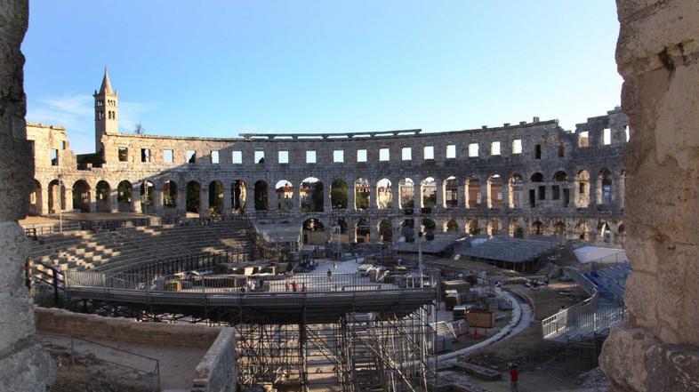 Pula amfiteater hokej