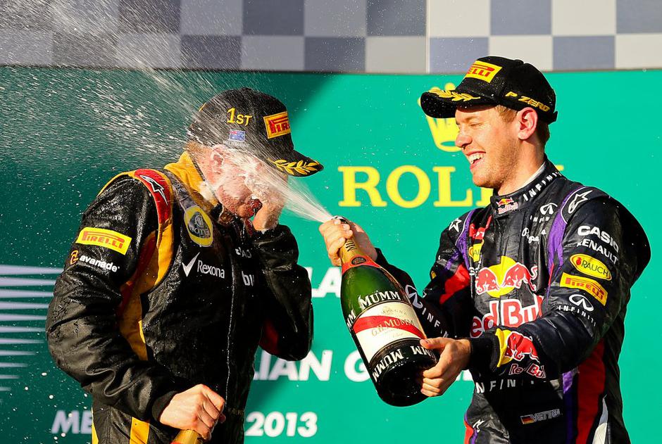 kimi raikkonen vettel | Avtor: EPA