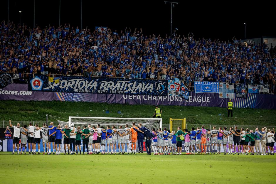 nogomet liga prvakov, kvalifikacije, zadnji krog, povratne tekme Celje, Slovan Bratislava | Avtor: Saša Despot