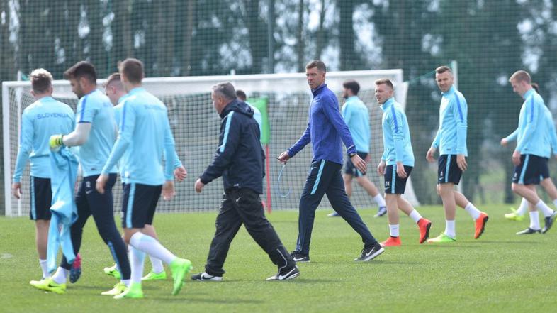 Srečko Katanec trening Slovenija