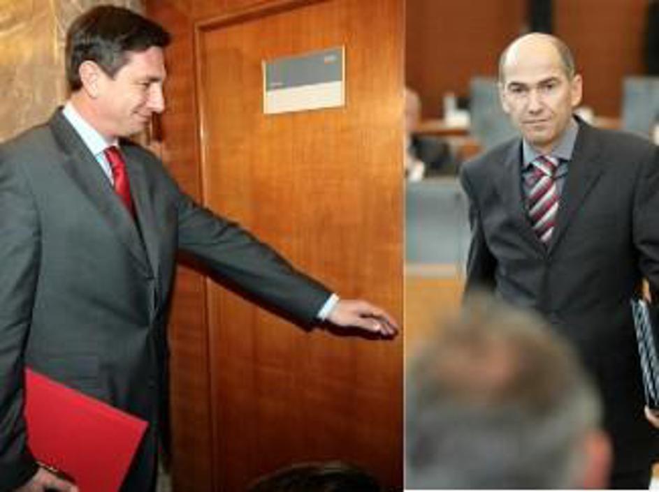 Stranki Pahorja in Janše sta si po podpori volivcev znova bližje. (Foto: BOBO)