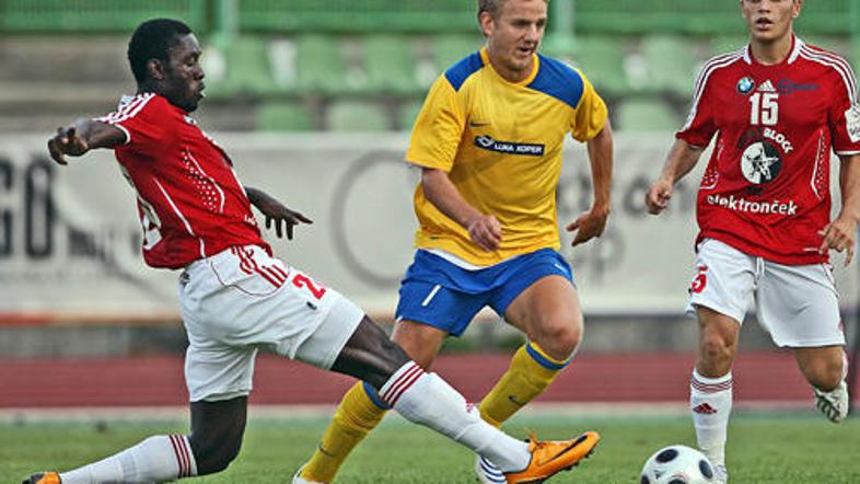 Mertelj Matić Ntame N'tame Interblock Luka Koper slovenska liga prvenstvo Prva l