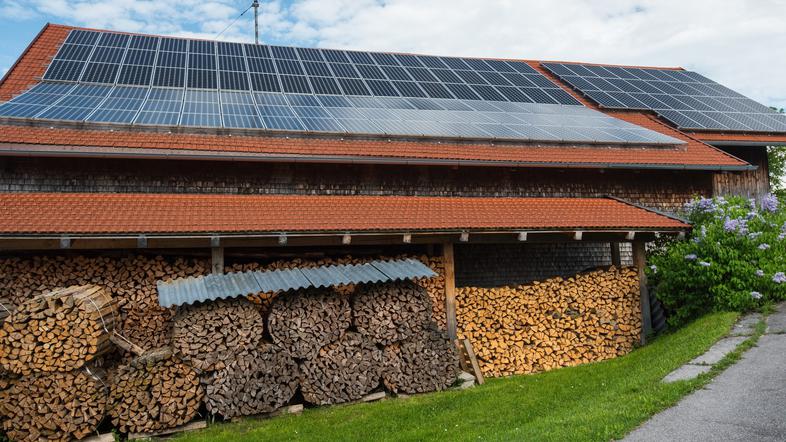 Sončna elektrarna na hiši