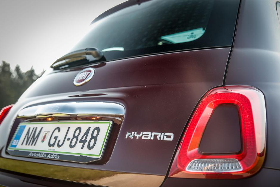 Fiat 500 Hybrid | Avtor: Saša Despot