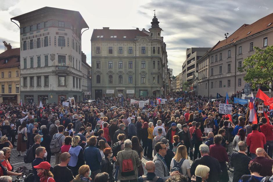 Protivladni protesti | Avtor: Anže Petekovšek