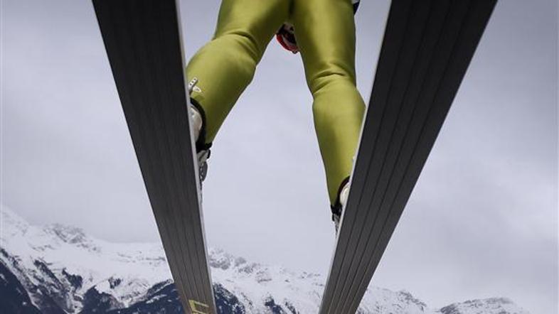 Hvala Innsbruck novoletna turneja trening poskusna serija smučarski skoki