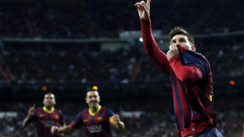 Messi Xavi Real Madrid Barcelona Liga BBVA El Clasico Španija liga prvenstvo