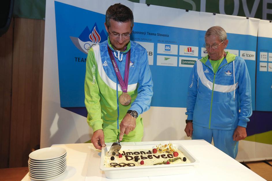 Rajmond Debevec Lojze Mikolič London olimpijske igre 2012