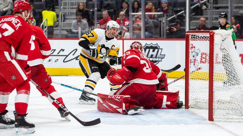 Sidney Crosby Red Wings Penguins