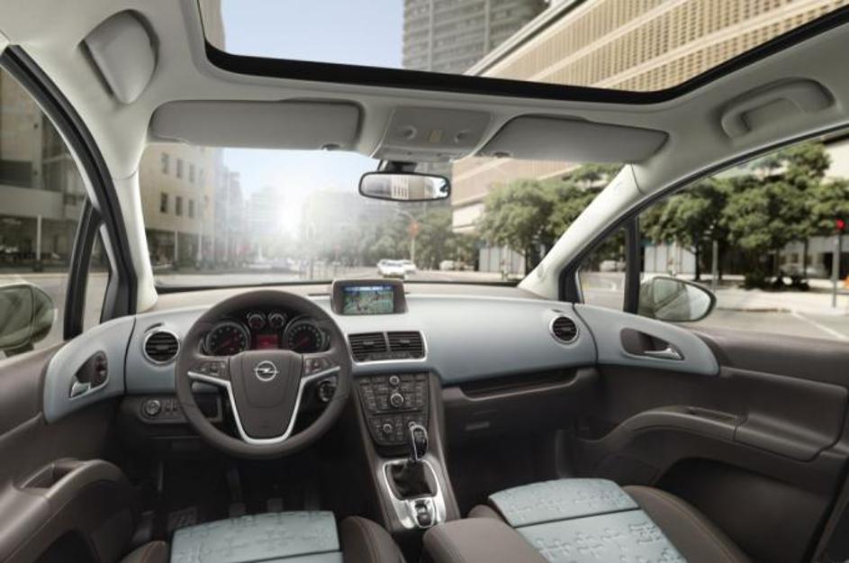 Nova opel meriva bo prvič na ogled marca letos na avtosalonu v Ženevi. (Foto: Op