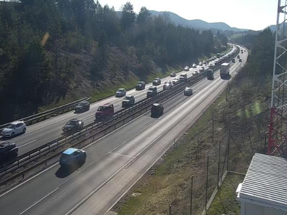 gneča primorska avtocesta | Avtor: Dars nadzorna kamera