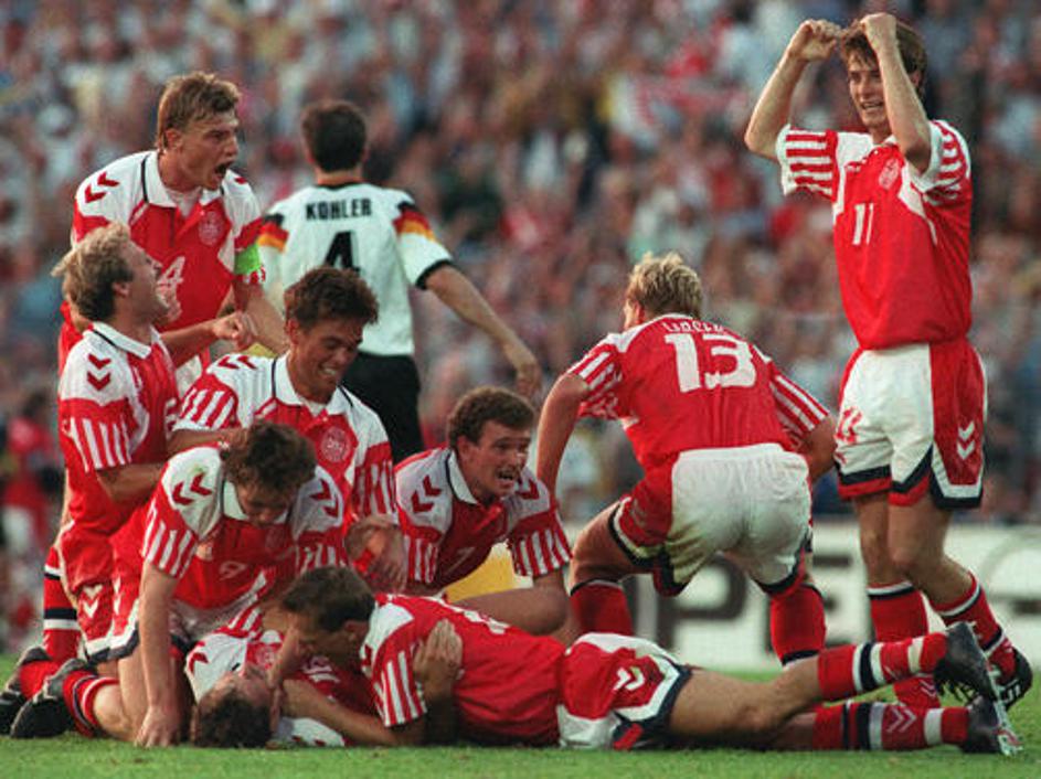 Danska je leta 1992 pripravila prvovrstno presenečenje.