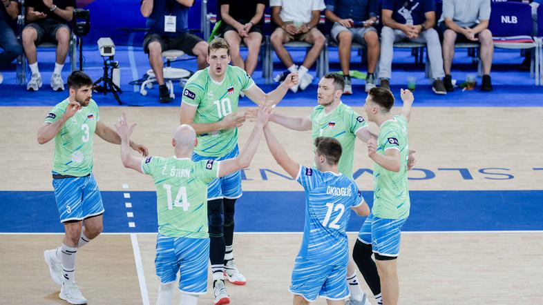 odbojka Liga Narodov Nizozemska - Slovenija