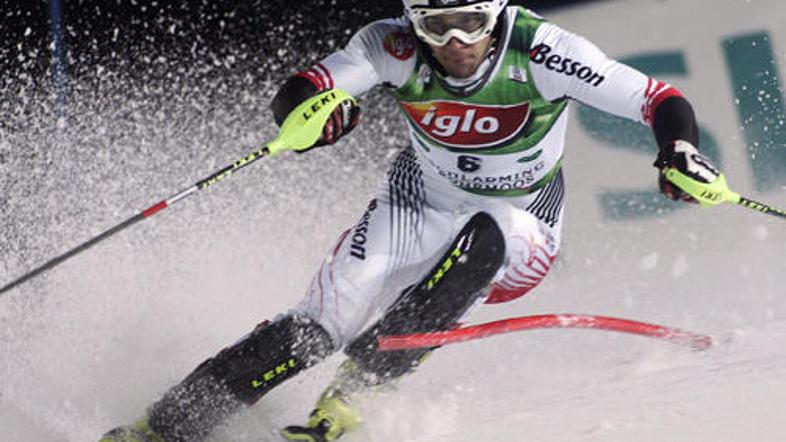 Mario Matt je dobil slalom na Sljemenu.