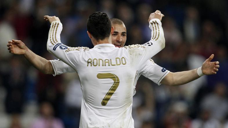 Cristiano Ronaldo Karim Benzema