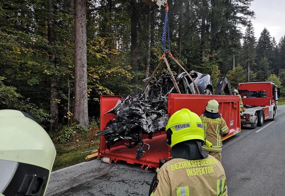 Zgorela tesla | Avtor: Freiwillige feurwehr Kössen