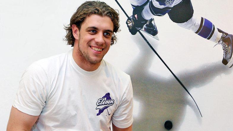 Anže Kopitar je znova potrdil svoje podajalske sposobnosti. (Foto: Boštjan Tacol