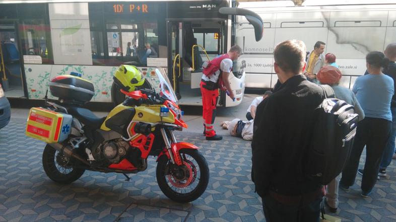 Nesreča na Slovenski cesti