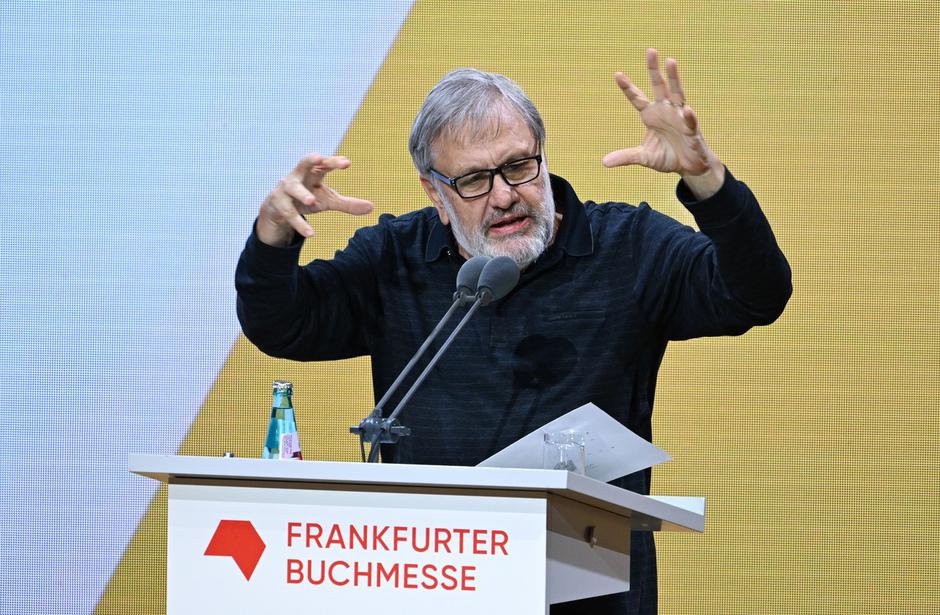 Slavoj Žižek na odprtju frankfurtskega knjižnega sejma | Avtor: Profimedia