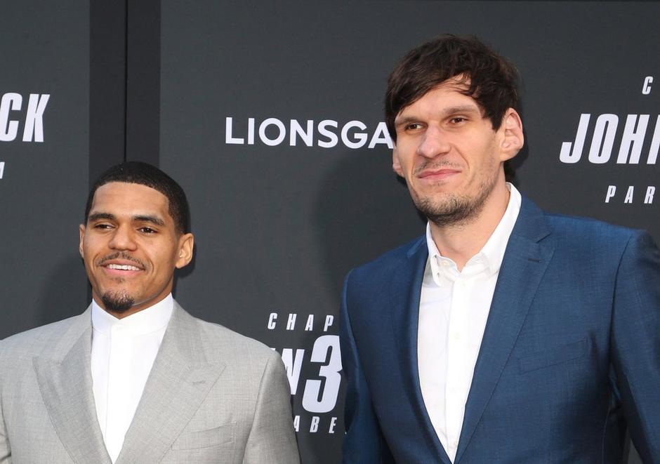 Boban Marjanović in Tobias Harris | Avtor: Profimedia