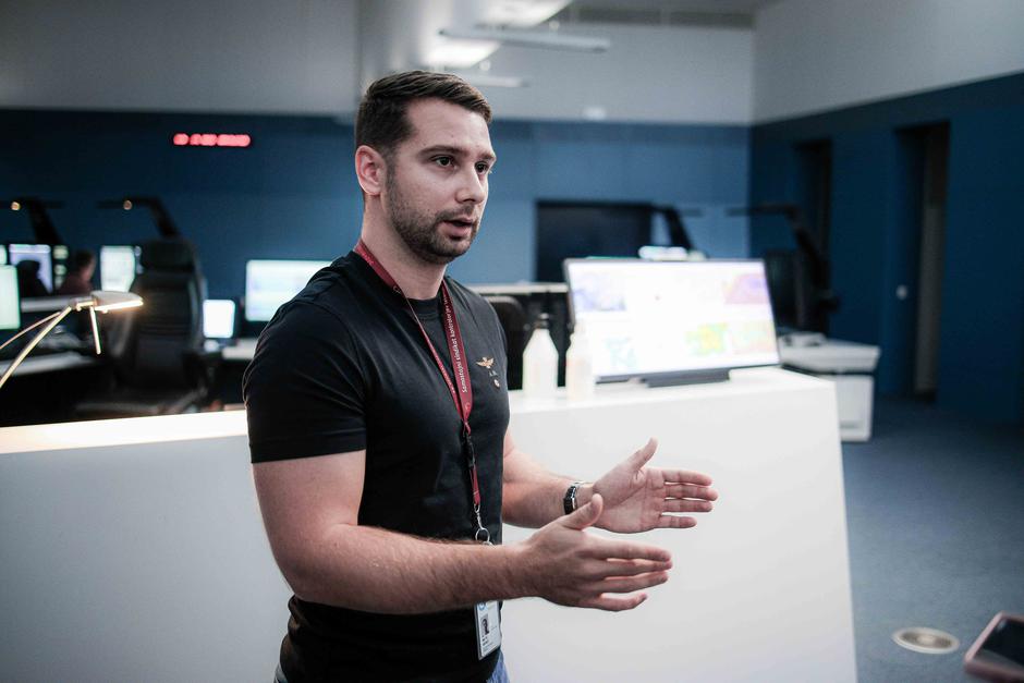 kontrola zračnega prometa Slovenije | Avtor: Saša Despot