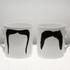 Skodelice Moustache Mugs. Oblikovanje: Peter Bruegger.