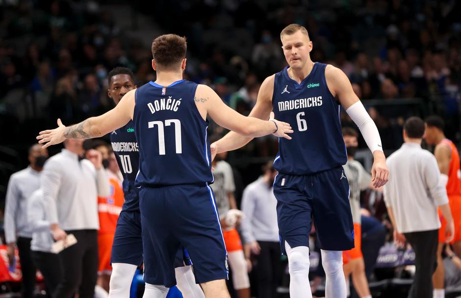 Luka Dončić Kristaps Porzingis | Avtor: Profimedia