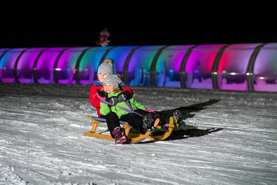 Nočno sankanje na Rogli | Avtor: Unitur