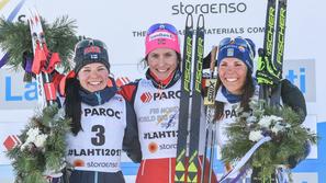 Marit Björgen, Krista Pärmäkoski, Charlotte Kalla