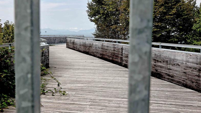 razgledna ploščad Stari grad Kamnik