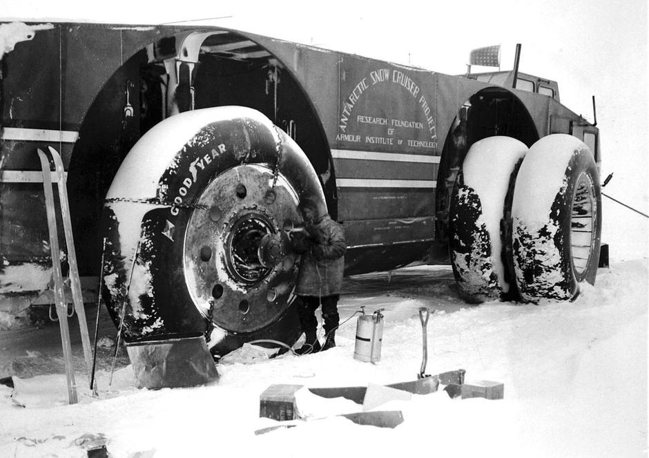 Snow Cruiser, antaktično raziskovalno vozilo | Avtor: U.S. Antarctic Service