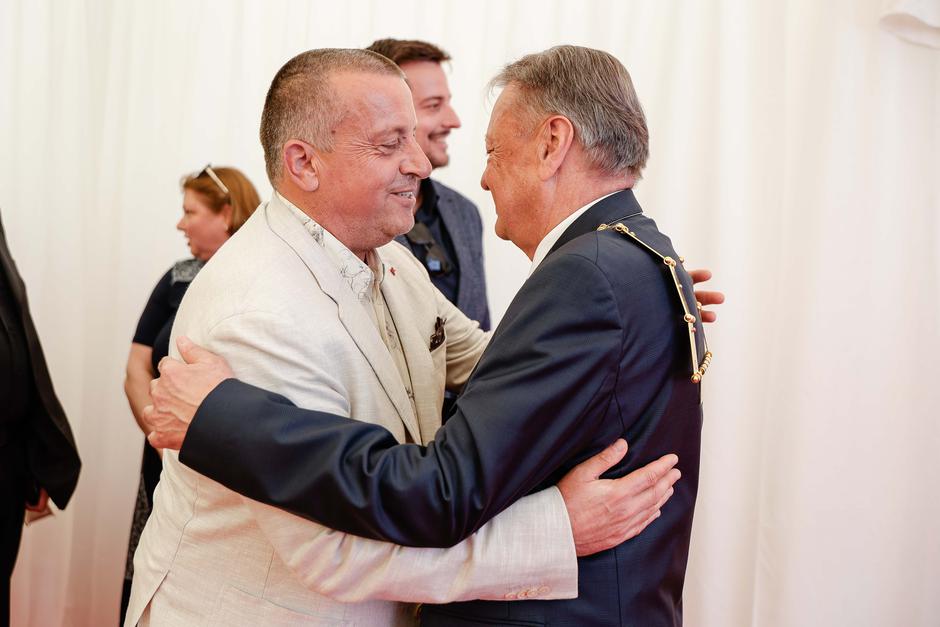 slavnostna seja mestnega sveta Mestne občine Ljubljana, joc pečečnik, zoran janković | Avtor: Saša Despot