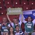 slovenski navijači Slovenija ZDA SP košarka 2010