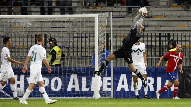 Samir Handanović slovenija srbija