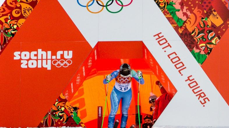 Soči 2014 Maze Roza Hutor trening smuk