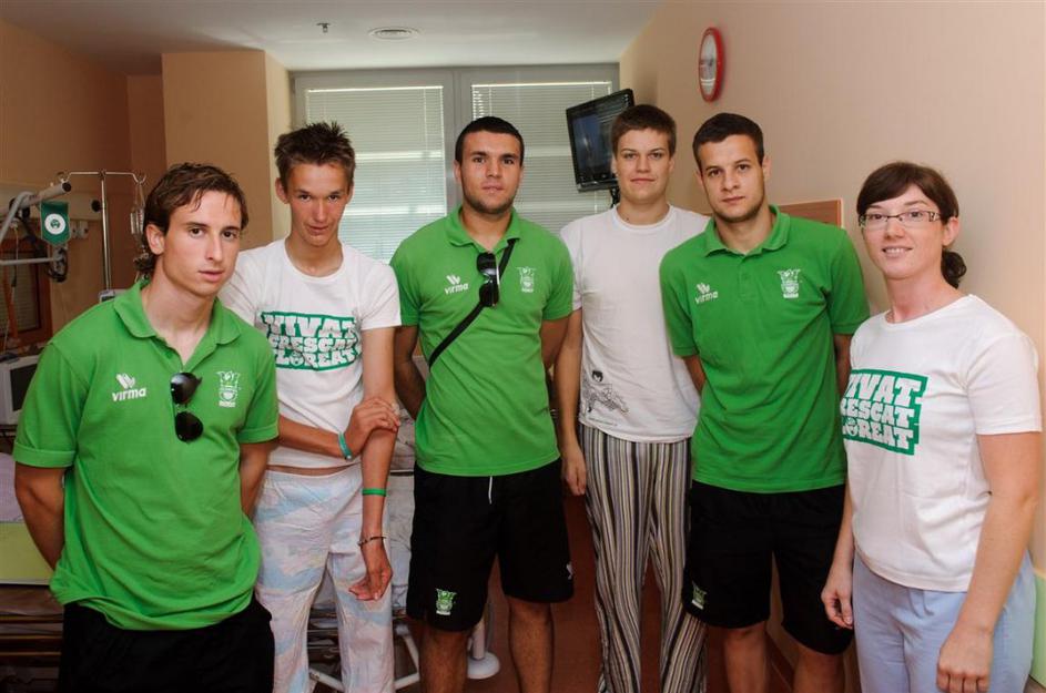 olimpija obisk pediatrična klinika