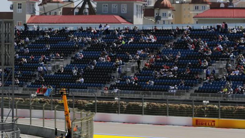 Sebastian Vettel VN Rusije kvalifikacije Soči