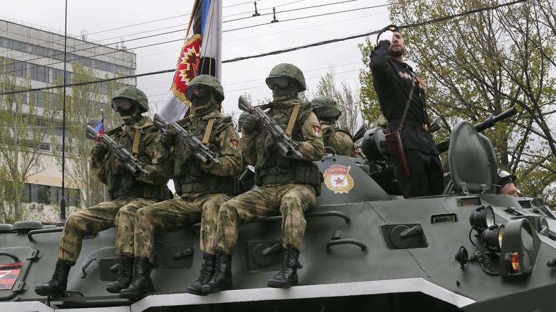 LNR Luganska republika vojaki